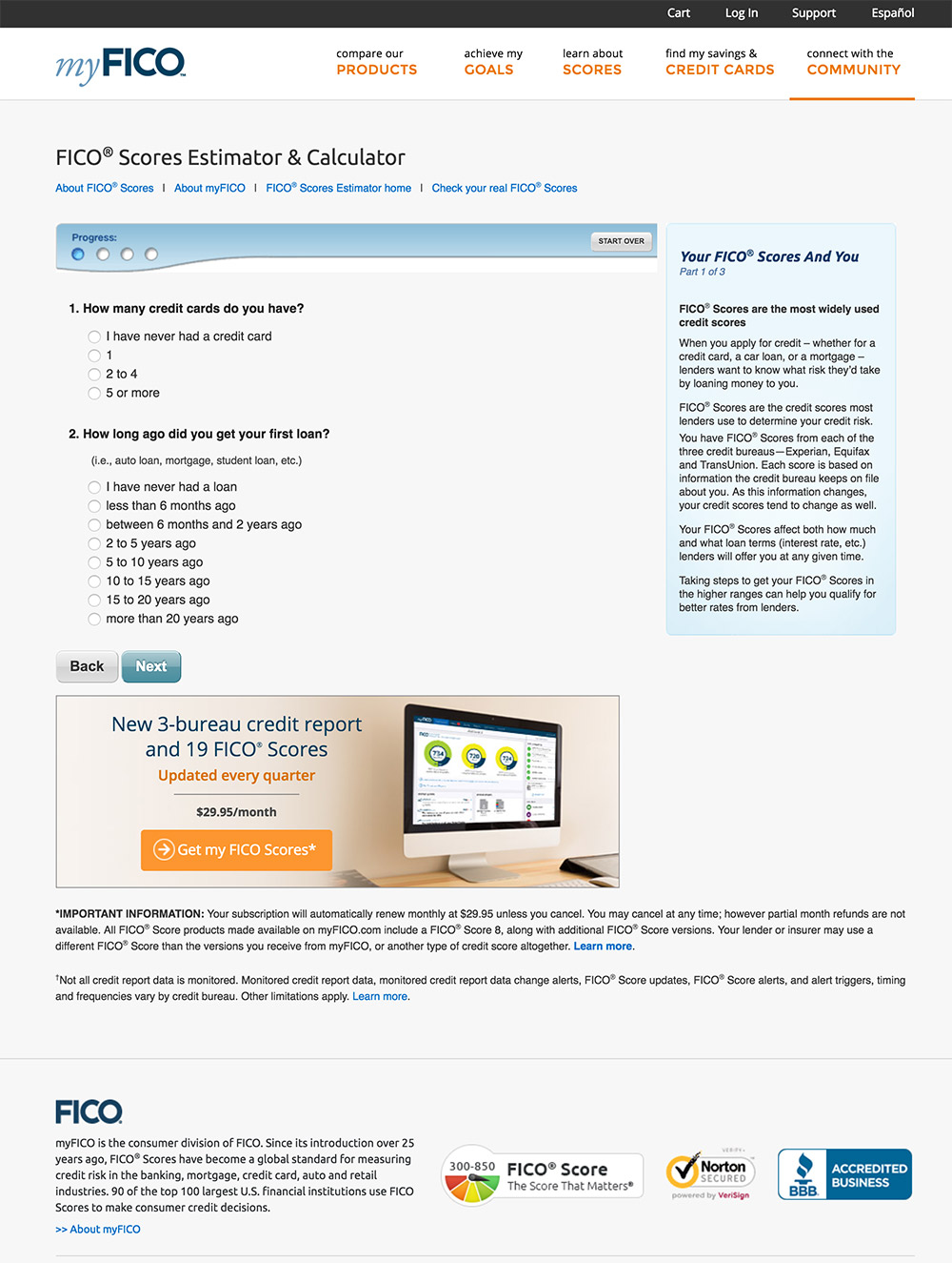 fico score estimator old design 2015