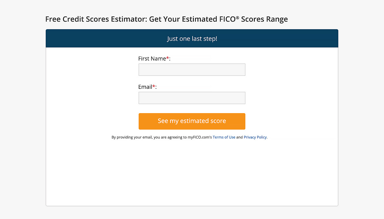 Fico Score Estimator Redesign By Julie Peng