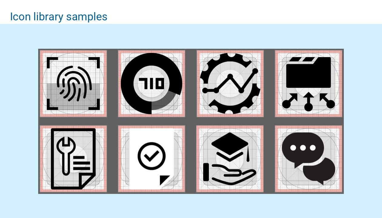 myfico icon library samples